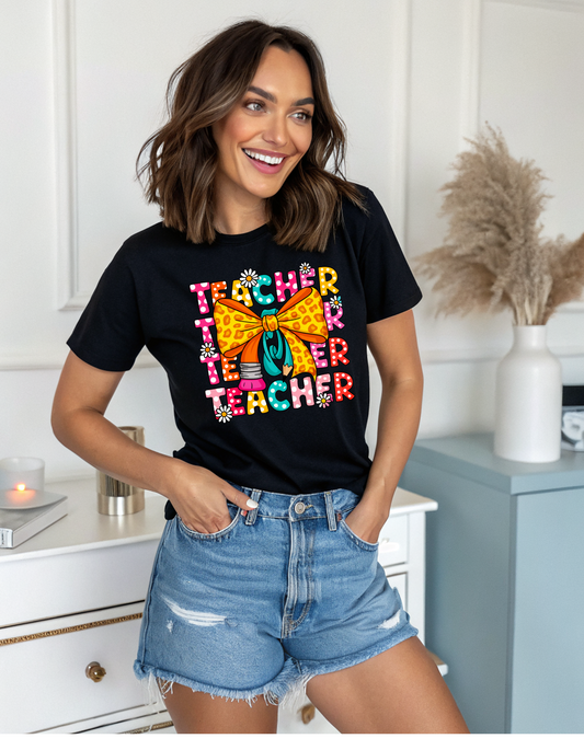 Stylish teacher shirt